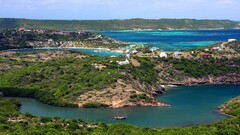 landscape river Island caribbean Harbor resort