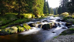 landscape river nature water