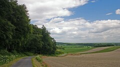 landscape road clouds