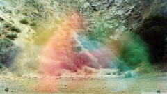 landscape rock colorful outdoors