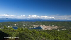 landscape sky aerial view clouds