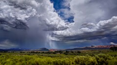 landscape sky clouds nature