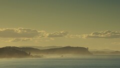 landscape sky clouds water Lake