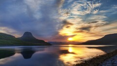 landscape sky sunlight water