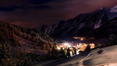 landscape snow dear esther