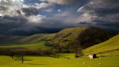landscape storm nature