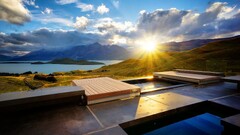 landscape sunlight Mountains