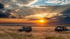 landscape sunlight sky Africa