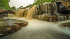 landscape waterfall nature