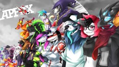 Lapfox Trax mayhem Renard Kitsune² Darius rq Adraen furry anthro