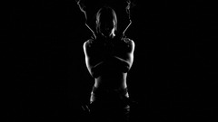 lara croft tomb raider dark smoke Women monochrome video games