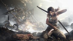 lara croft tomb raider video games digital art