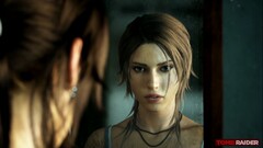 lara croft tomb raider video games mirror reflection