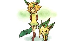leafeon Gijinka Pokémon humanized