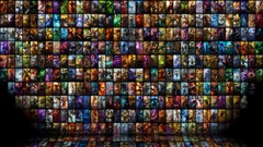 League of Legends moba video games collage video game art