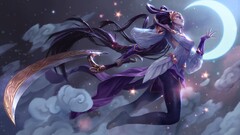 League of Legends video games digital art Diana