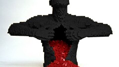 Lego Toys Simple Background artwork Bricks