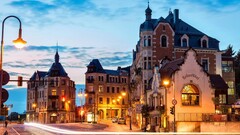 lights City long exposure