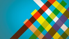 lines digital art blue background abstract colorful blue