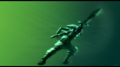 link the legend of zelda video games artwork Green gradient