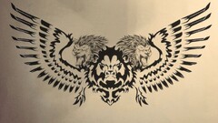 lion artwork Photoshop