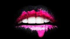lips pink artwork