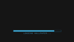 Loading cyan simple humor Simple Background black background