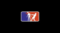 logo dark humor Sport baseball Simple Background dead island