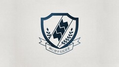 logo kanji white background shield Minimalism