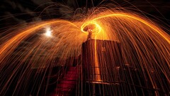 long exposure dark outdoors