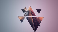 long exposure Minimalism road digital art Simple Background cgi