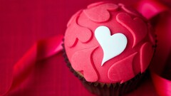 love cupcakes heart food