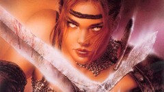 luis royo Women sword fantasy girl