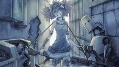 machine gun anime girls Anime