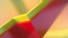 macro abstract digital art colorful