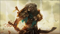 magic: the gathering lion Ajani Goldmane anthro
