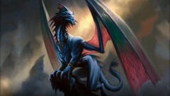 magic: the gathering magic dragon artwork