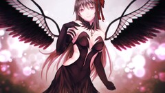 mahou shoujo madoka magica akemi homura wings Anime anime girls