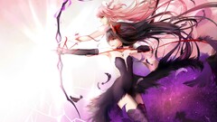 mahou shoujo madoka magica kaname madoka akemi homura Anime bow