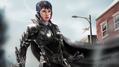 Man of Steel concept art Armored artwork