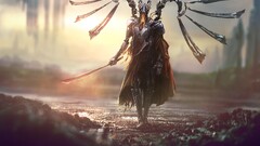 Manga Anime fantasy art sword