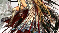 Manga anime girls Anime blonde legs long hair fantasy girl