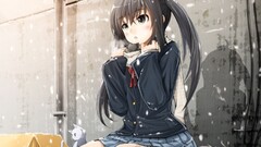 Manga anime girls Anime cats k - on nakano azusa