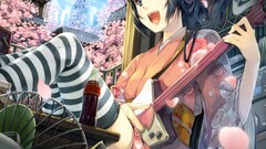 Manga anime girls Anime cats