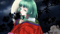 Manga anime girls Anime fantasy art fantasy girl green hair