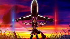 Manga anime girls Anime passenger aircraft