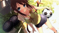 Manga anime girls balls Anime natsu no ame kantoku