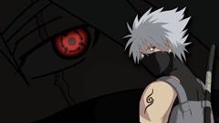 Manga Anime hatake kakashi sharingan red eyes anime boys