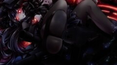 Manga glowing eyes anime girls Anime