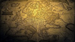 Map Europe world map vintage